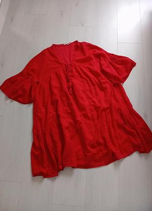 Платье оверсайз воздушное