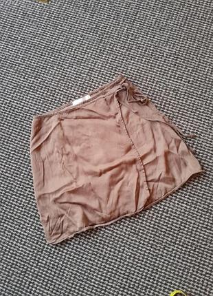 Спідниця сатинова