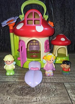 Интерактивная игрушка волшебный домик дом для эльфов и фей elc happyland