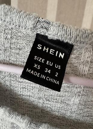 Міді сукня з розрізом shein xs7 фото