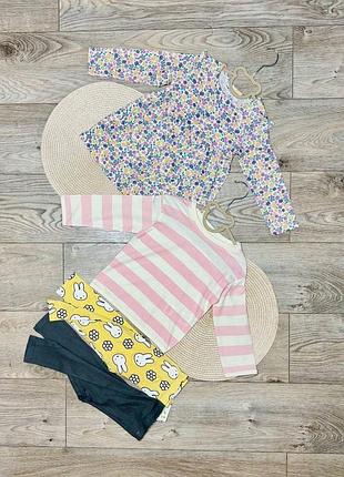 Набір лосини та кофтинка на дівчинку 12-18 міс