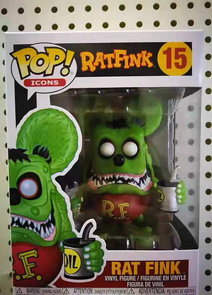 Фанко поп 15 ratfink funko rat fink funk legend