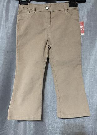 Мікровельветові брюки для дівчинки matalan