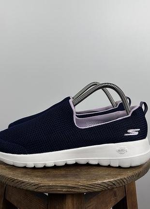 Сліпони skechers жіночі сині розмір 39