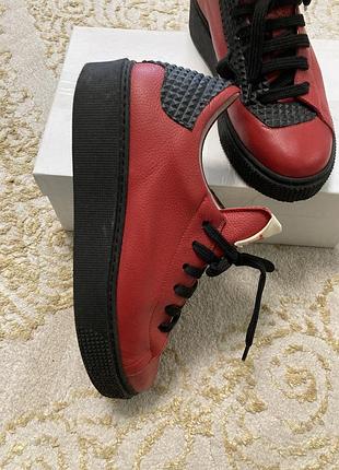 Кеди шкіра італія