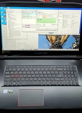 Acer predator helios 300 (i7-7700hq, gtx 1060 6gb, 16gb, 512gb ssd