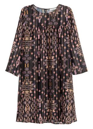 Шифоновое платье, 38 размер, новое, h&m