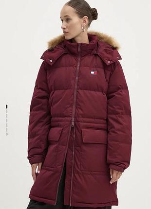 Пухова куртка tommy jeans