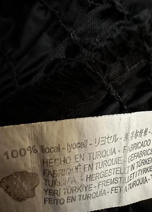 Чёрное платье zara 7