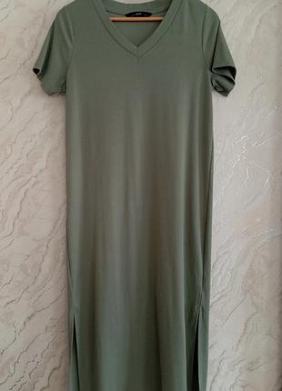 Медное платье, платье-футболка