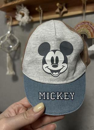 Кепка disney для хлопчика 6-9 міс 74 розмір