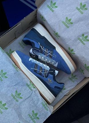 Adidas forum 84 low “off white” navy white new