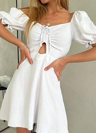Платье праздничное короткое летнее