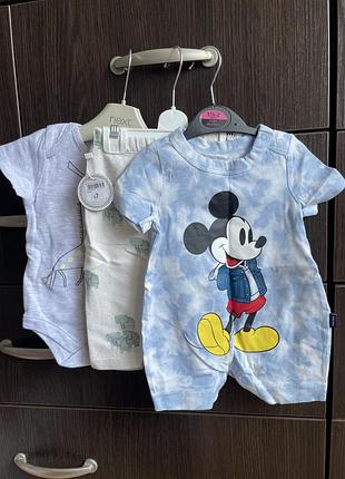 Набір речей пісочник боді штанці zara 3-6m 68