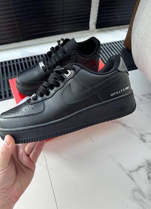 Кросівки nike air force 1017 alyx 9sm black кроссовки