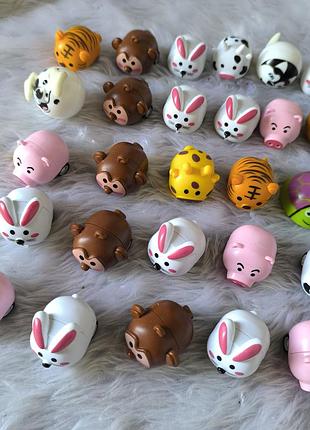 Інерційні іграшки для моторики дитяча ферма звірі на колесах