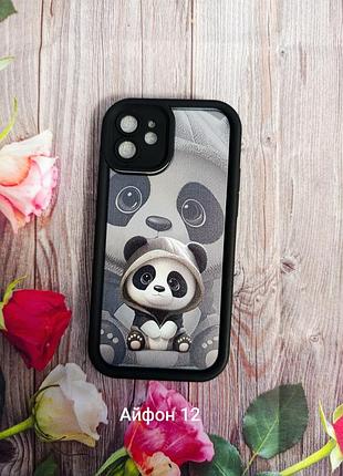 Чохол для apple iphone 12 панда пандочка