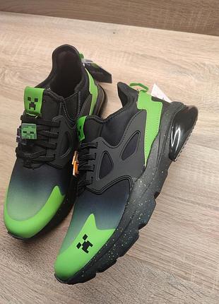 Кроссовки для мальчика minecraft