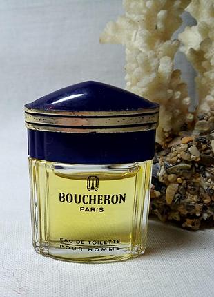 Boucheron pour homme eau de toilette, 5 мл, оригинал, винтаж