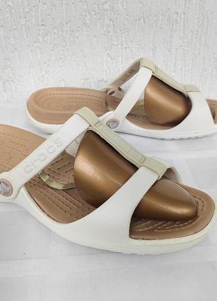 Шлепки crocs р.38