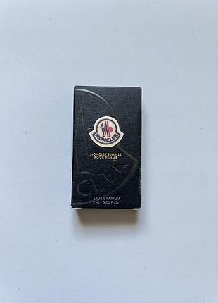 Moncler sunrise pour femme пробник