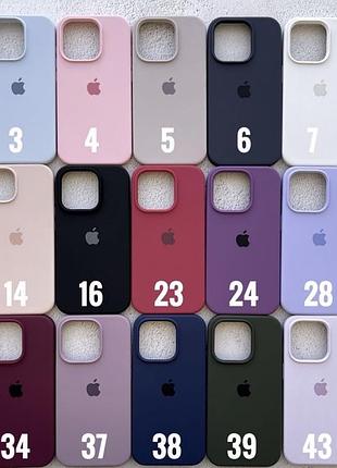Силиконовый чехол sillicone case на iphone айфон силіконовий чохол1 фото