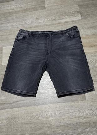 Чоловічі джинсові шорти george casual розмір xl сірий