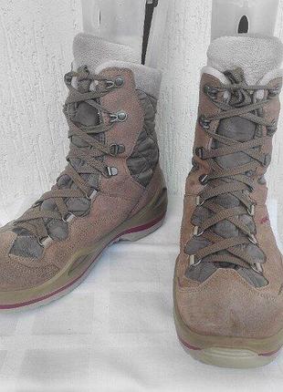 Демисезонно-зимние ботинки-берци lowa calceta iii gtx gore-tex р. 38.5-39