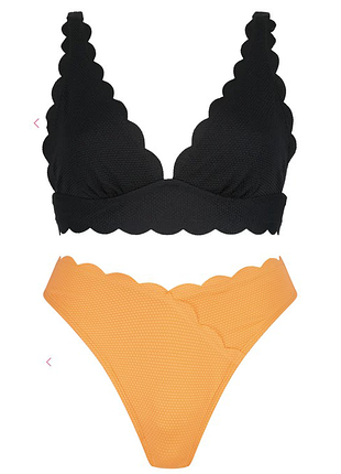 Купальник сборный комплект s+s от hunkemoller scallop