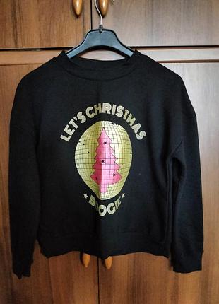 Свитшот теплый размер s