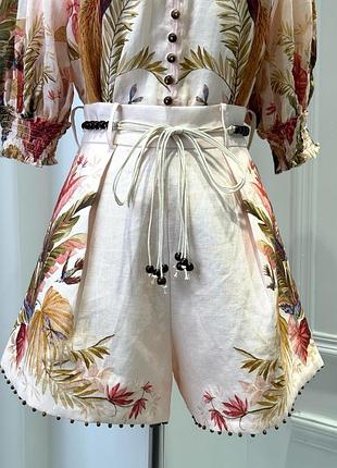 Костюм zimmermann шорты блуза3 фото