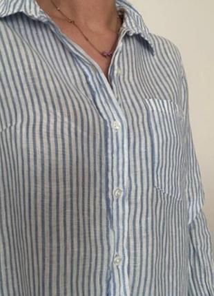 Блузка, рубашка жіноча льон.