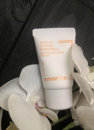 Щоденний сонцезахисний крем innisfree spf 36