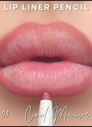 Механічний олівець для губ ліловий 01 cool mauve farmasi код 1001461
