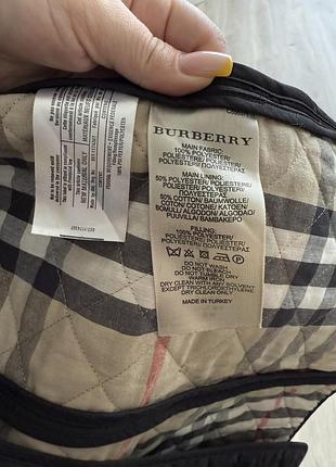 Жіноча стьобана куртка burberry3 фото