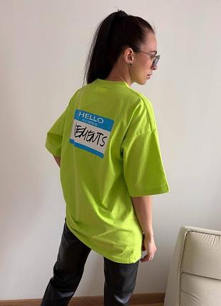 Футболка vetements🌷 новинка в сочном цвете!4 фото