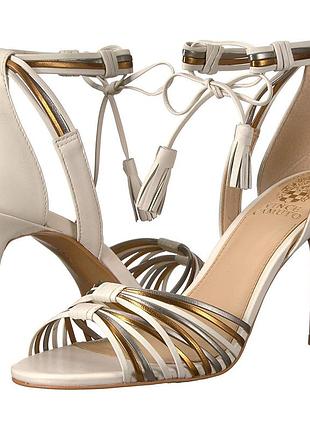 Vince camuto босоніжки, на шпильці, на високих підборах, нюдові, оригінал 25.5 см.