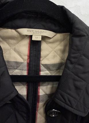 Жіноча стьобана куртка burberry7 фото