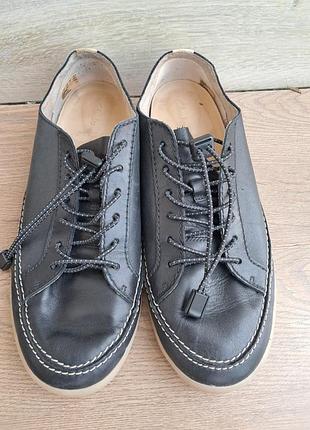 Кожаные кроссовки clarks 41-42р