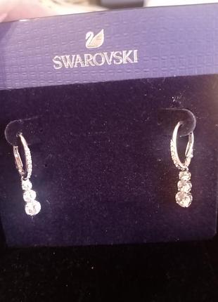 Оригінальні сережки swarovski