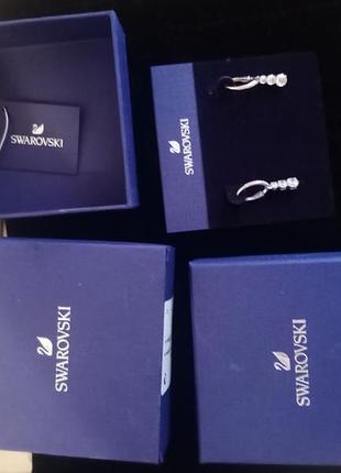 Оригинальные серьги swarovski3 фото