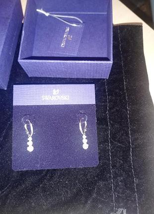 Оригинальные серьги swarovski4 фото