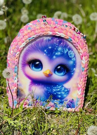 Найяскравіший літній легкий рубзак для дівчинки-принцеси 👸💗ручна робота🤲