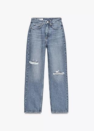 Джинси zara mom