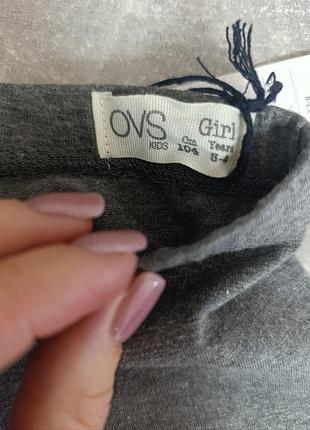 Лосины серые на девочку 3-4 года 3