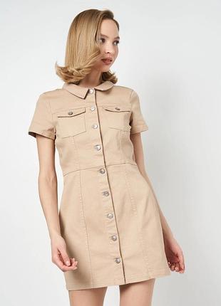 ) джинсовое платье h&m р. м