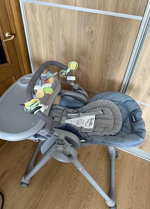 Стільчик для годування polly magic relax chicco8 фото