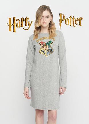 Ночная рубашка harry potter l. ночнушка гарри поттер esmara пижамная для дома и сна домашнее платье пижама сорочка george классная женская серая