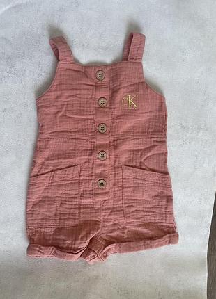 Мусліновий ромпер , комбінезон calvin klein