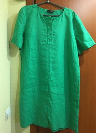Платье туника льняное